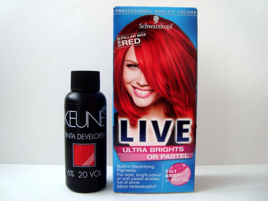 5. Schwarzkopf Live Intense Colour 092 Pillar Box Red Hair Dye - wide 5