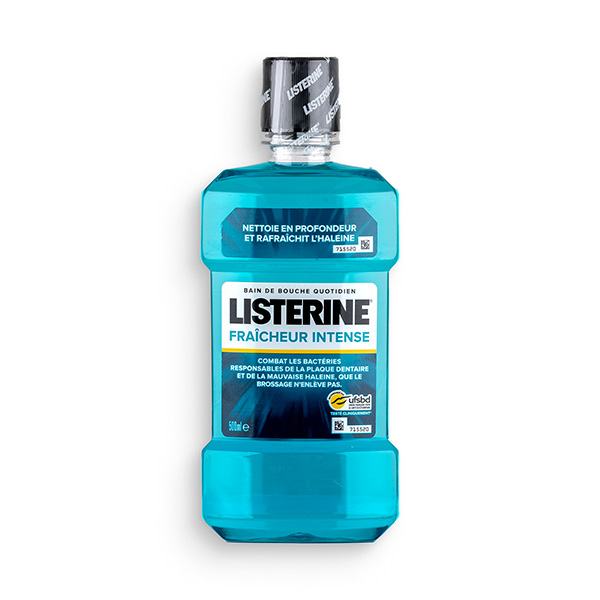 Listerine Mouthwash 500Ml Intense Fresh