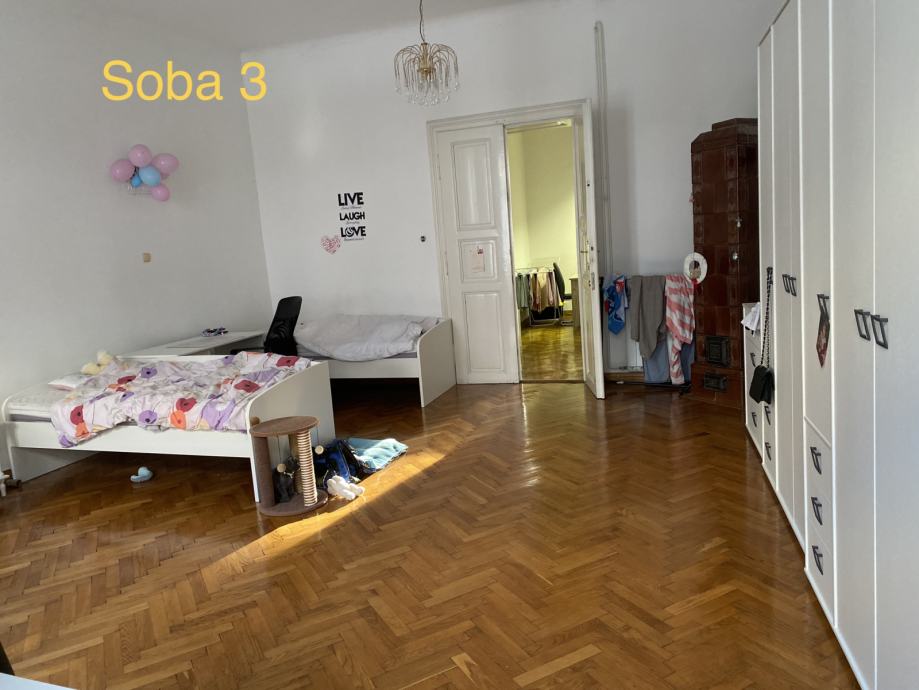 127 m2, 3-sobno, prostorno, svetlo, staromeščansko stanovanje v centru (oddaja)