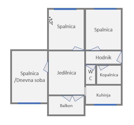Lokacija stanovanja: Bežigrad, 75.00 m2 (prodaja)