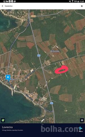 Umag - Lovrecica , Hrvaška , kmetijsko zemljišče, 2344 m2, prodam