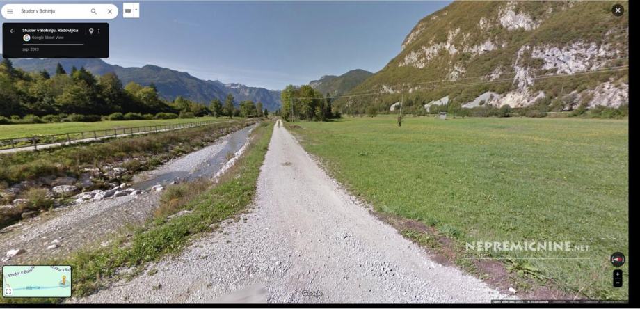 Studor v Bohinju, 3000 m2