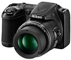 Digitalni fotoaparat Nikon Coolpix L820, črn ( torbica GRATIS )