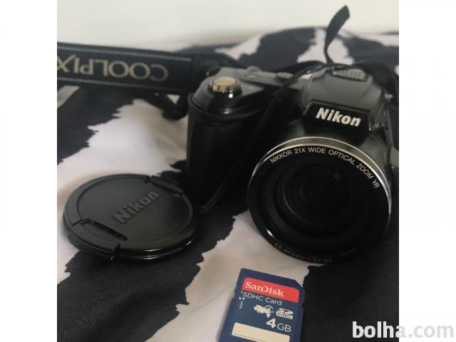 Nikon Coolpix L120 + SD kartica