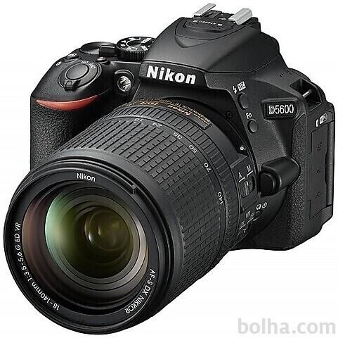 Nikon D-5600 kit AF-S z 18-140 VR digitalni fotoaparat