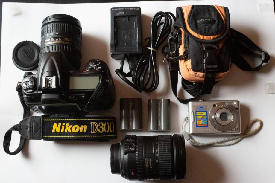 Nikon D300 + 2 objektiva