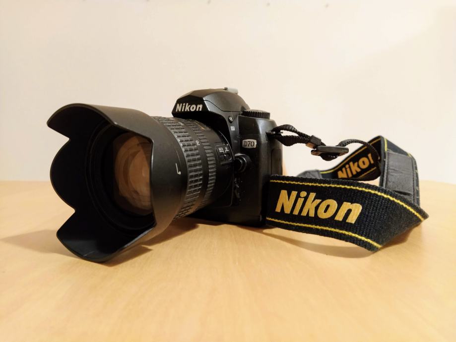 Nikon D70 + Nikkor 18-70mm f/3.5 - 4.5 G IF ED