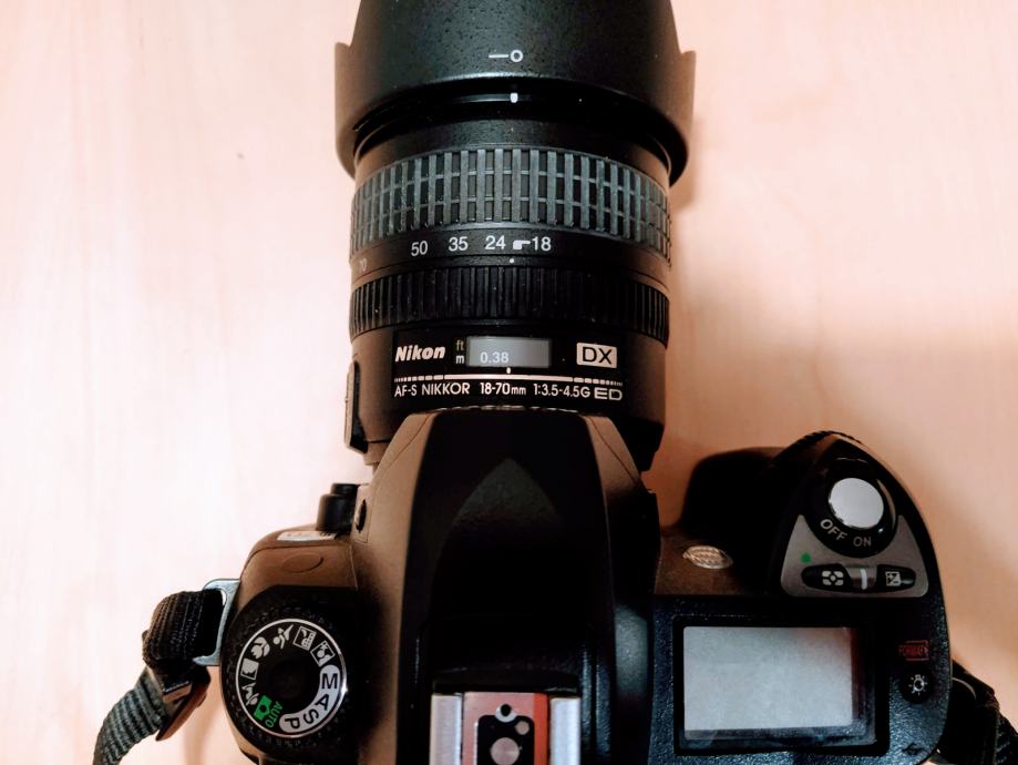 ニコン Nikon D70 18-70 レンズキット 《ショット数3620回》 - カメラ