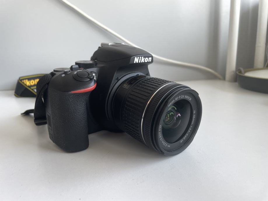 Nikon DSLR fotoaparat D3500 + AF-P 18-55VR digitalni fotoaparat