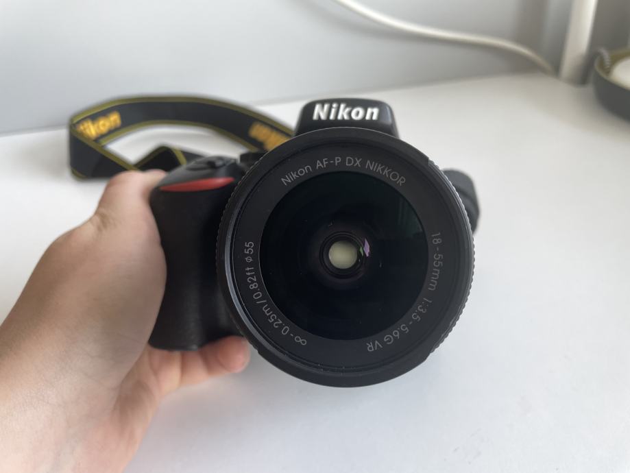 Nikon DSLR fotoaparat D3500 + AF-P 18-55VR digitalni fotoaparat