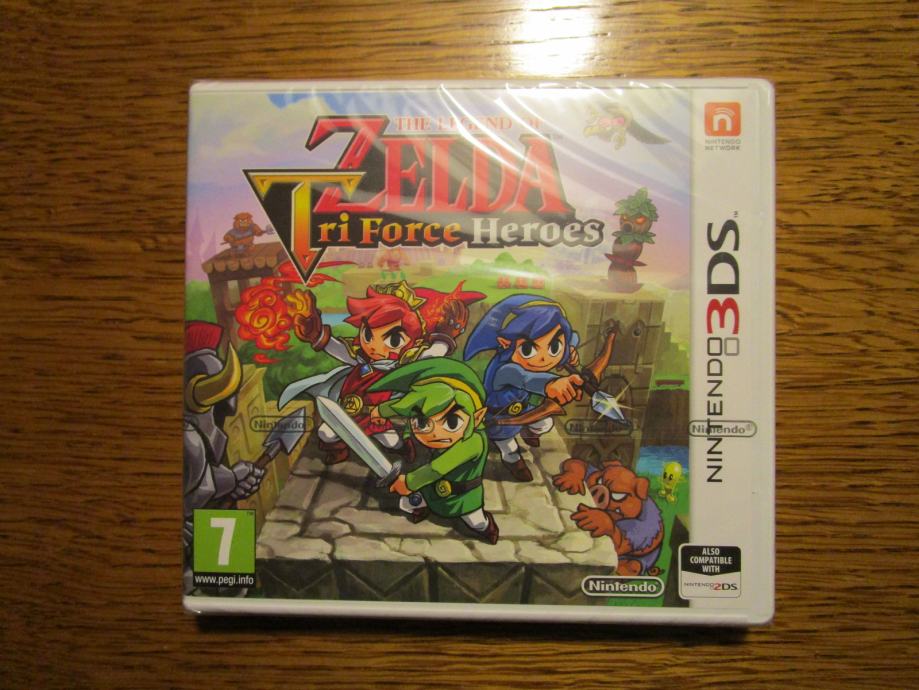 The Legend Of Zelda Tri Force Heroes Nintendo 3ds | Cuotas sin interés