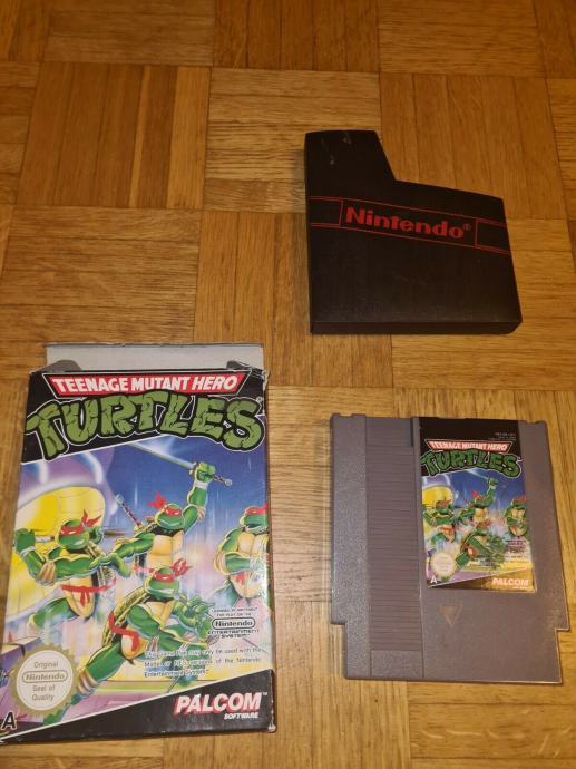 Teenage Mutant Ninja Turtles Nintendo NES PAL