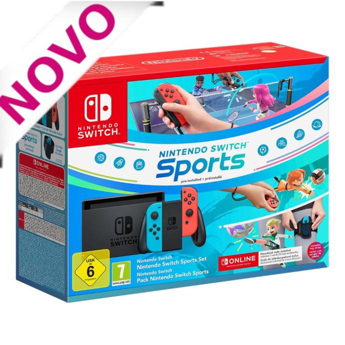 Nintendo Switch konzola + Sports komplet