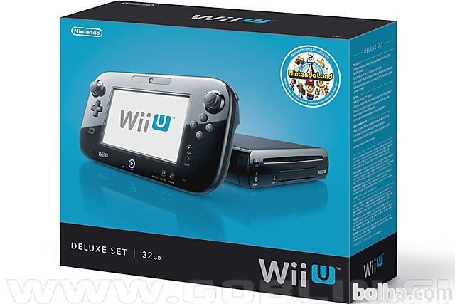 Rabljeno: Nintendo Wii U Premium 32GB + Animal Crossing + 1 leto...