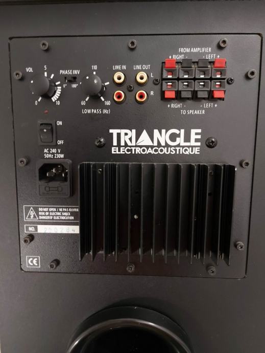 150w AKTIVNI HIFI SUBWOOFER TRIANGLE