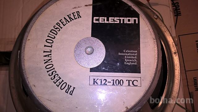 CELESTION proffesional loudspeaker K12-100TC 30 cm bas zvočnik