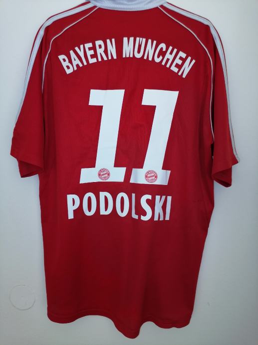 FC BAYERN MÜNCHEN DRES 11 PODOLSKI orginal Adidas Medium