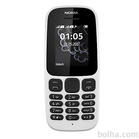 Nokia 105 (2017) Dual SIM Bela