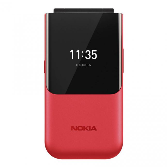 Nokia 2720 Flip LTE Dual SIM Rdeča, rabljen KOT NOV