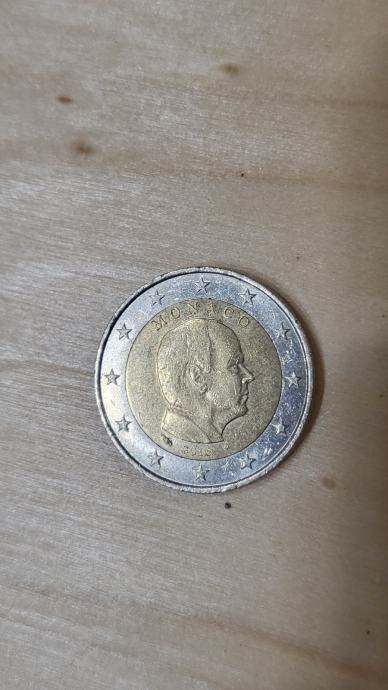 2 EUR kovanec MONAKO