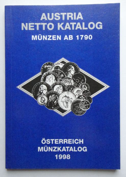LaZooRo: NETTO: Austria ab 1790 katalog kovancev 1998