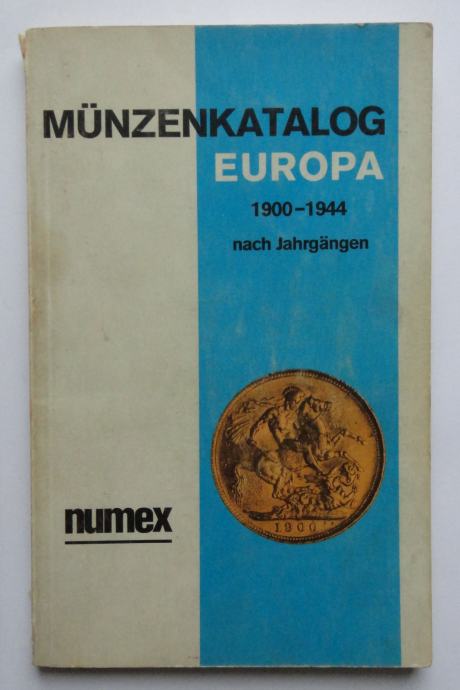 LaZooRo: NUMEX: Europa 1900 - 1944  katalog kovancev