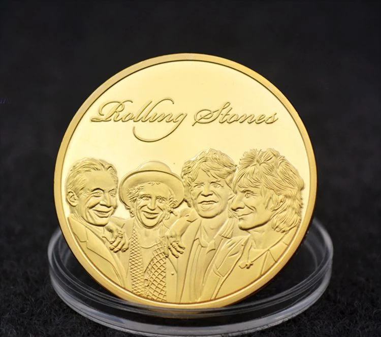 The Rolling Stones coin kovanec