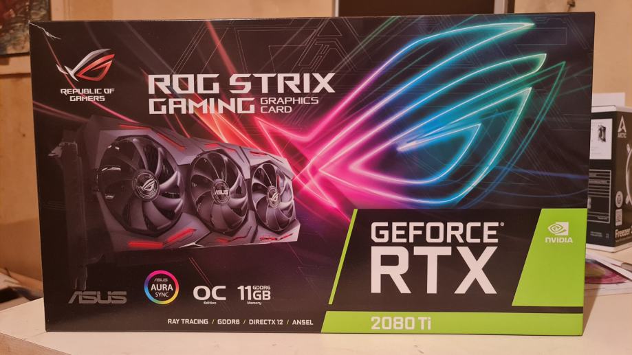 Asus ROG Strix GeForce RTX 2080 Ti OC, 11 GB GDDR6