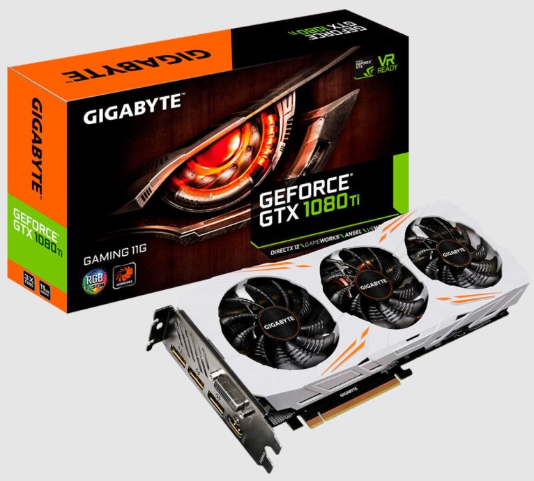 Gigabyte GTX 1080 Ti Gaming 11G / RTX 3070 GAMING OC 8G