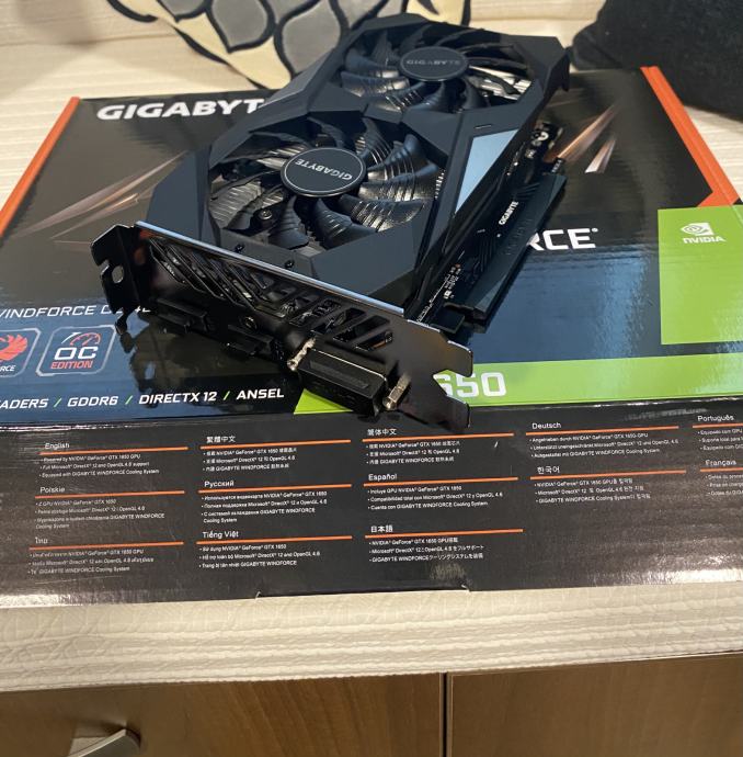 Gigabyte GeForce GTX 1650 D6 WINDFORCE OC 4 GB GDDR6
