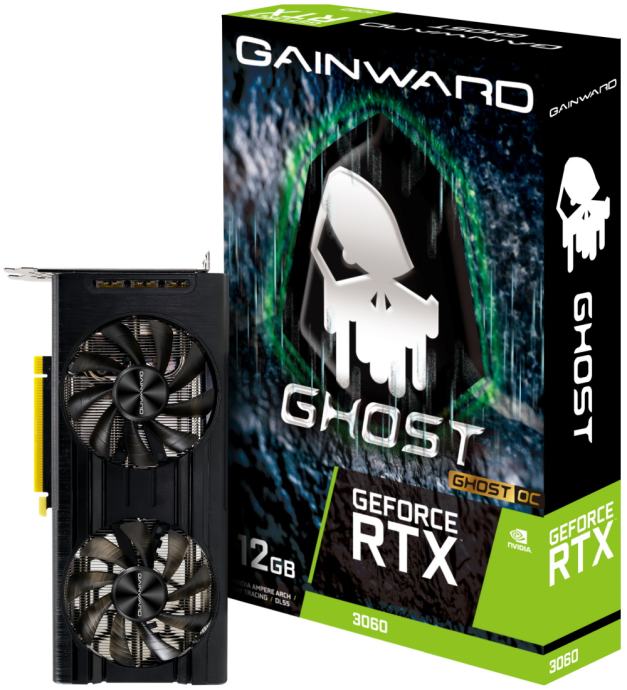 Grafična Kartica GAINWARD GeForce RTX 3060 Ghost 12GB GDDR6 OC (2478)