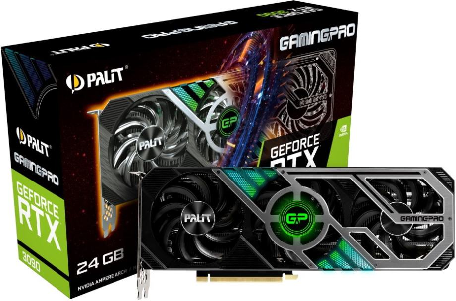 Grafična Kartica PALIT GeForce RTX 3090 Gaming Pro 24GB GDDR6X