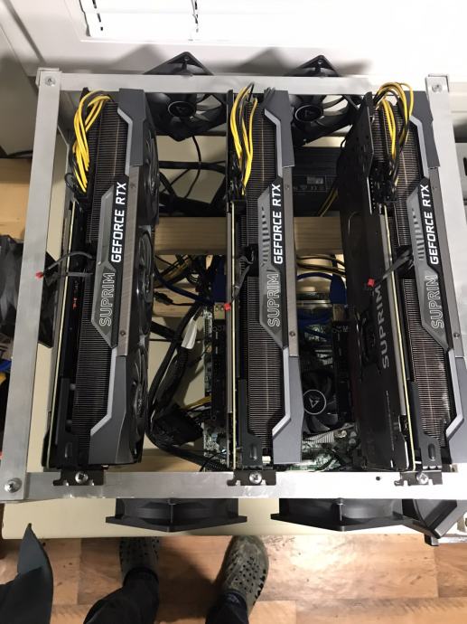 Mining Rig 185.500 MH/s (eth) 3070 non LHR