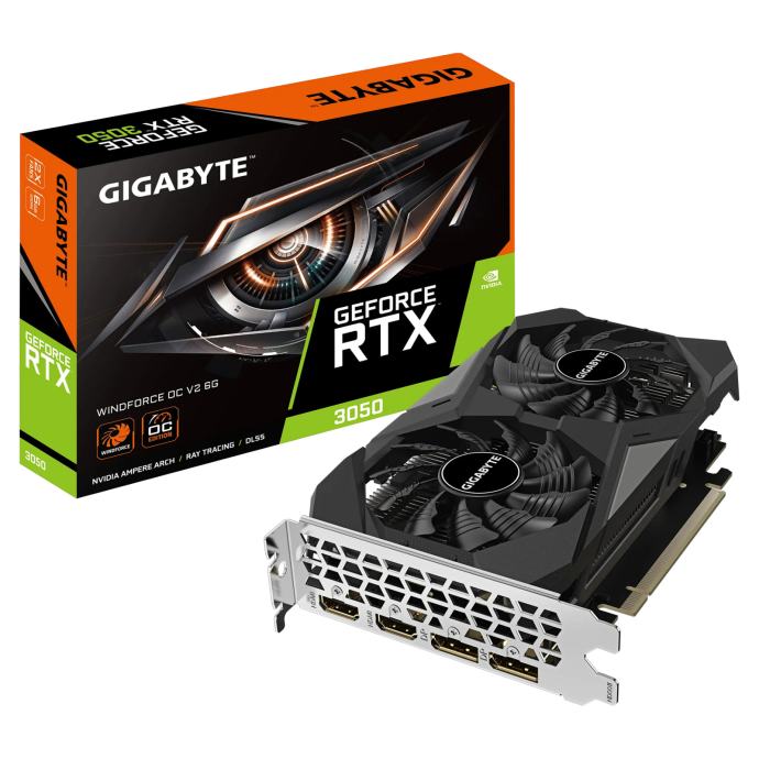 RTX 3050 6GB Gigabyte WINDFORCE OC V2