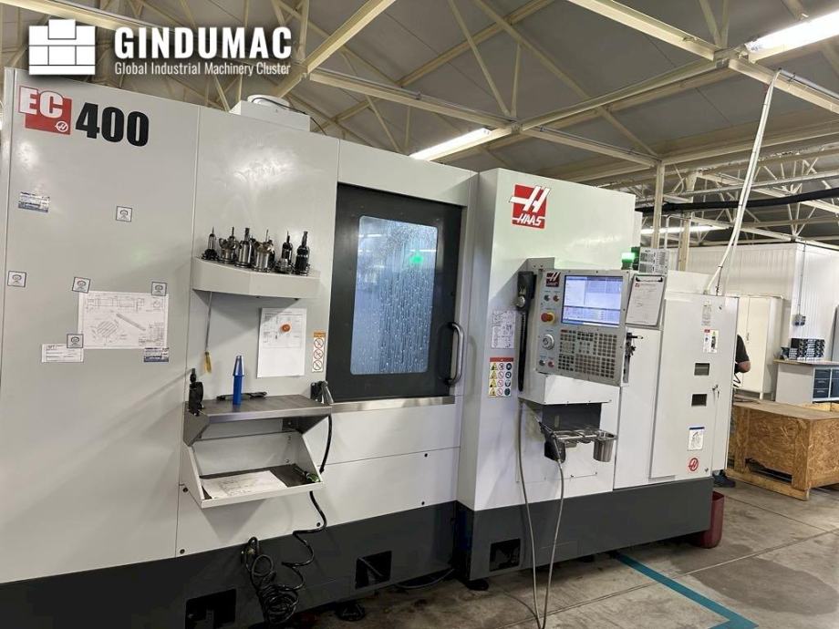Used Machining center (horizontal) HAAS EC-400 -2020 - for sale | gind