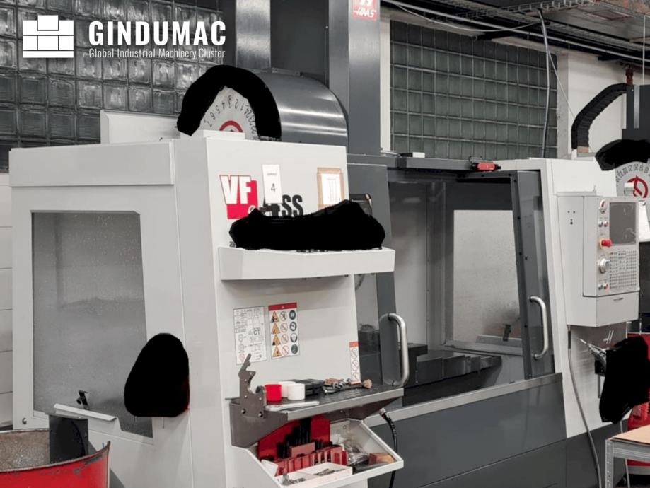 Used Vertical Machining centre HAAS VF-4SS - 2018 - for sale | ginduma