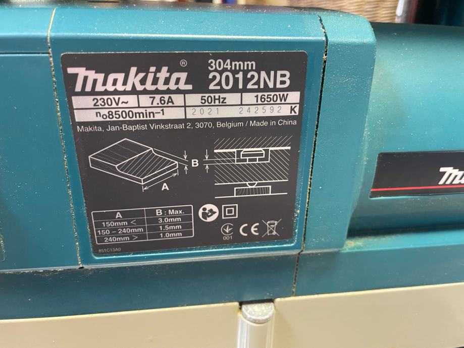POWERTEC 12 In. High-Speed Steel Planer Knives For Makita 2012 / 2012NB (Set Of 2) 128320 - The Home Depot - Foto 8