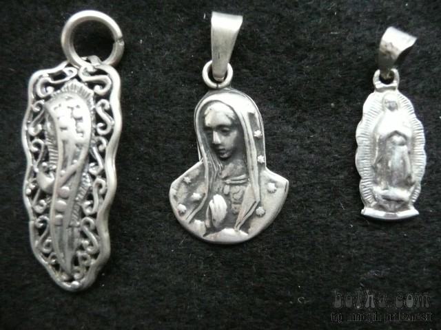 Obeski srebrni, Marija iz Guadalupa Mexico
