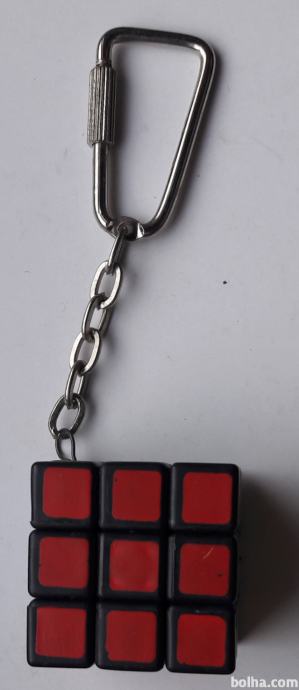 Obesek za ključe Rubikova kocka