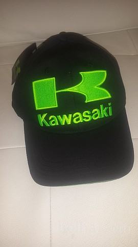 Kapa s šiltom KAWASAKI črna - original