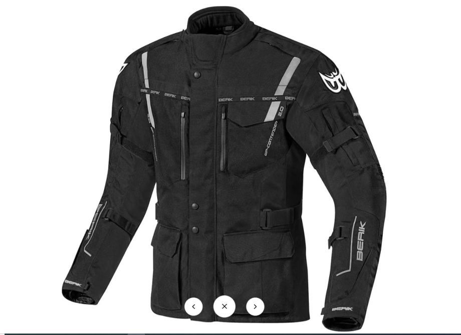 Motoristična jakna Berik Torino veličina 56 nerabljena
