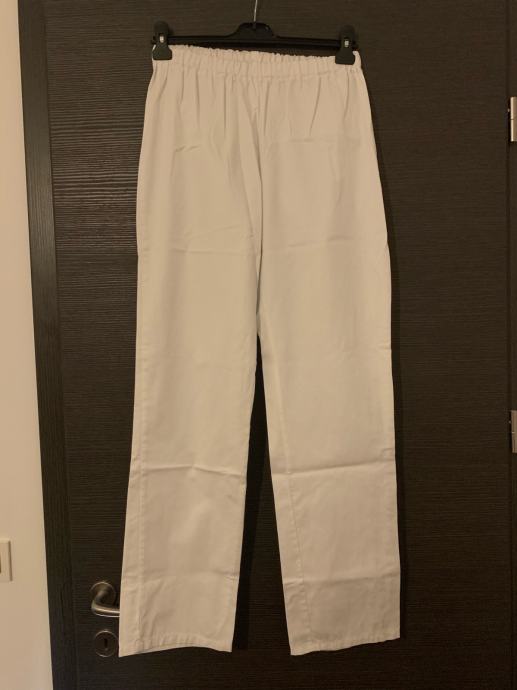 Bele zaščitne hlače velikost 42 (pas najbolj razširjen cca 50cm)