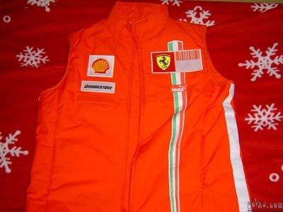 Original Ferrari F1 brezrokavnik 2007 -Kimi, Massa