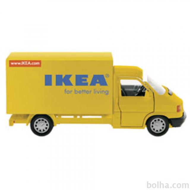 Selitveni servis, prevozi IKEA, montaža pohištva