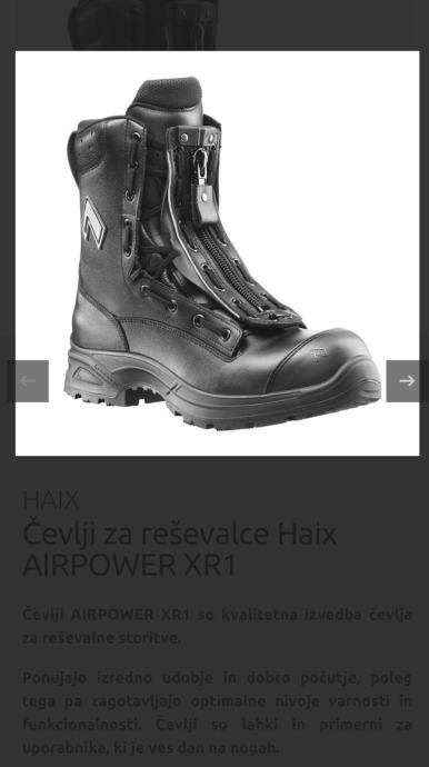 HAIX AIRPOWER XR1 (št. 42, 43)