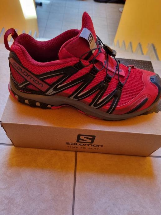 Salomon trail tekaška obutev  XA PRO 3D rdeč, 45 1/3