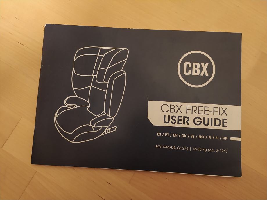 Otroški avtosedež CBX (15-36 kg) isofix