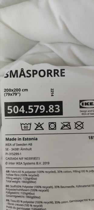odeja Ikea 200*200