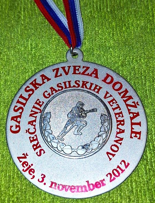 Gasilska medalja Domžale