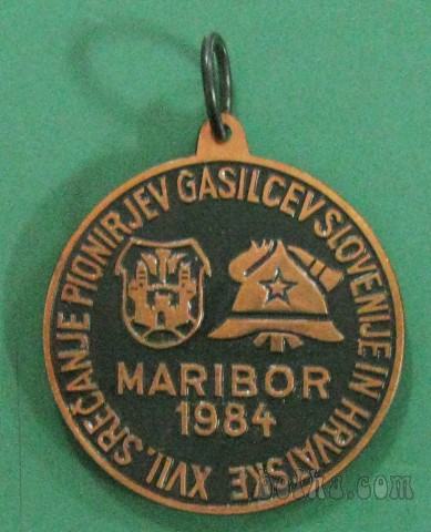 Gasilska medalja srečanja mladine (1984)